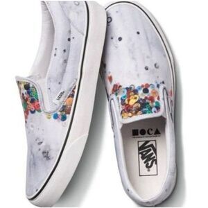 Vans Special Edition MOCA x Brenna Youngblood Slip-ons NWOT